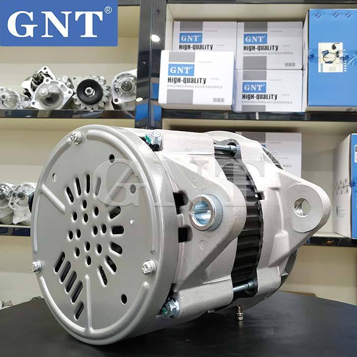 12V 120A Alternator compatible with CATERPILLAR C13 Engine 1012118040 1012118050 1012118060 3062333RX ALN8060 12466N 2706050020