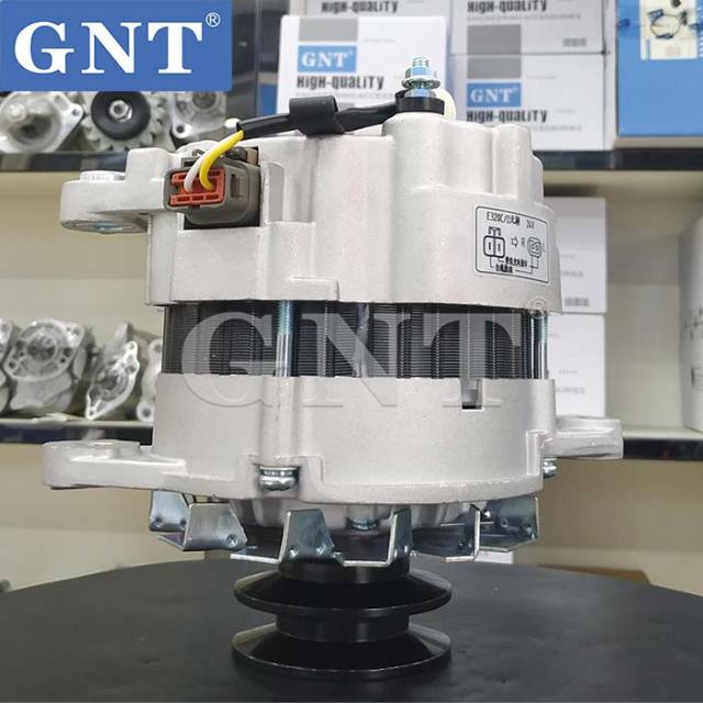 24V 55A Alternator compatible with MITSUBISHI D06FR 4M50 Engine A4T40399AM A4TU3487 A4TU3586 A4TU3687 A4TU3699 ME049320 10R2576 5I8085