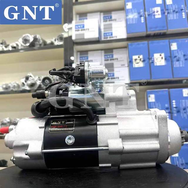 24V 10T 7.5KW GNT Starter motor compatible with DONGFENG CUMMINS Engine M105R3506SE M105R3506SE-4B M105R3506SE4B 2605116 M105706