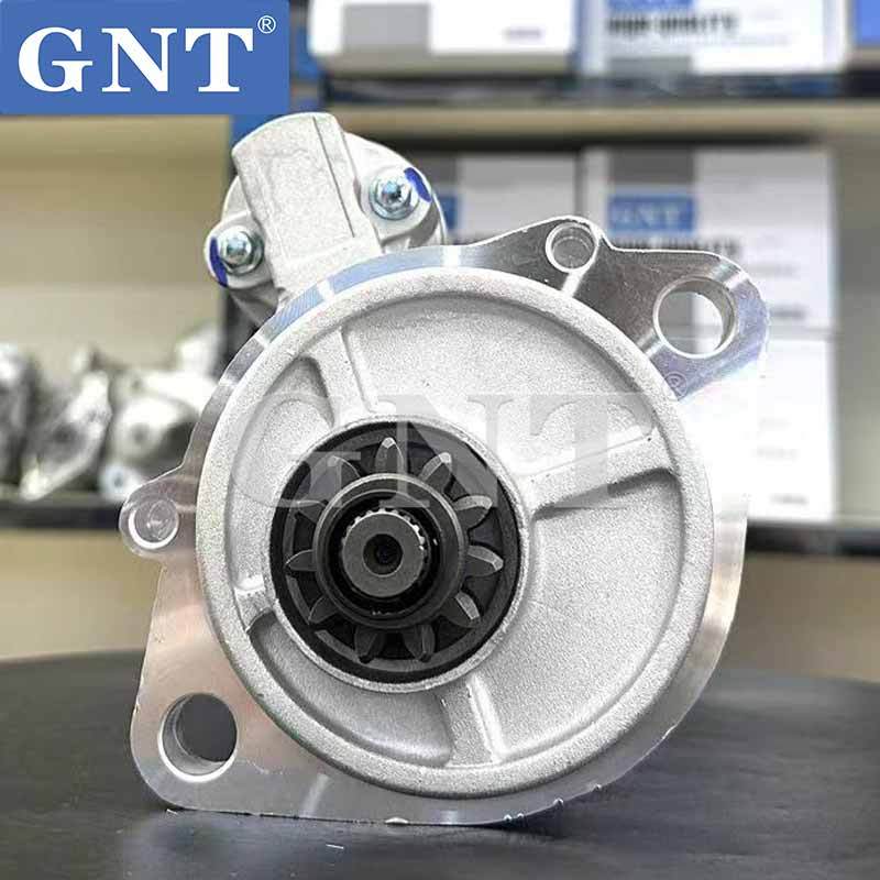 24V 11T Starter Motor compatible with Hitachi 4LE2 Engine 115802 8971374780 8971374781 8971374782 8972047190 8972047191 8980723150
