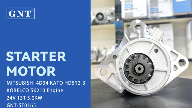 24V 13T Starter Motor compatible with MITSUBISHI 4D34 HD512-3 Engine M008T60272A M8T60271 ME049186 M008T60271A M8T60271A DRS0426