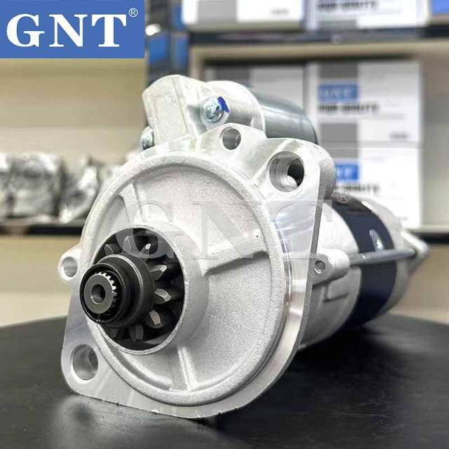 24V 11T Starter Motor compatible with Kobelco 4JG1 Engine 8980723151 M008T80371 M008T80372 M008T80373 M008T80374 M008T81571 M008T81571AM