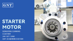 24V 10T 7.5KW GNT Starter motor compatible with DONGFENG CUMMINS Engine M105706 RE36646 RE44514 TY65175 M105706 M105R3506SE