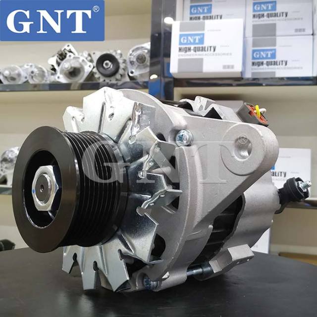 24V 55A Alternator compatible with ISUZU 4HK1 ZAX230-3 Engine 8973750171 8980921160 8980921161 89980921160 71440523 32G6800100