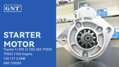 12V 11T Starter for Toyota 1DZ Engine 112036 3049479 1280000970 1280000971 1280000972 1280000973 1280000974 2280003710 2280003711 2280803711
