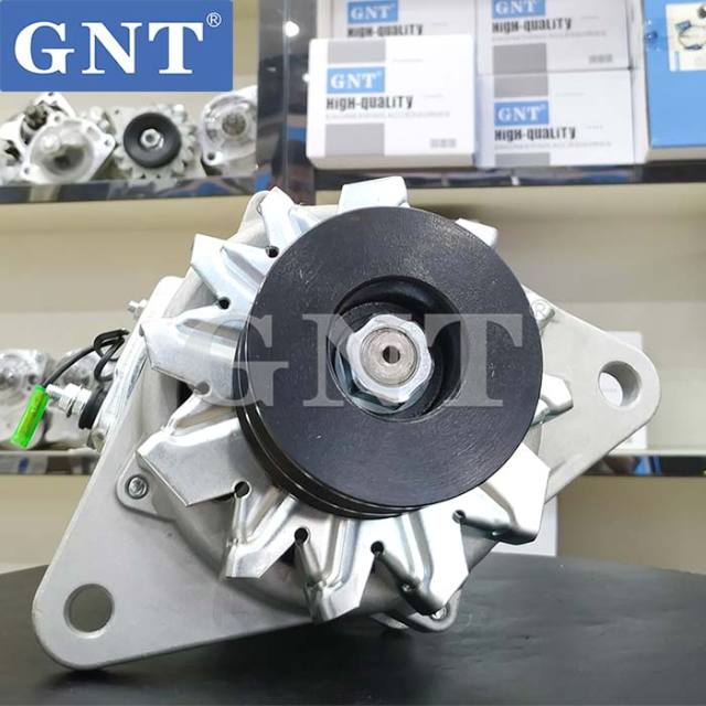24V 50A GNT Alternator compatible with ISUZU 6BD1 EX200 Engine 1812003190 1210001890 1812003610 1002130440 ALN2130LP 1356325W