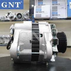 24V 55A Alternator compatible with ISUZU 4HK1 ZAX230-3 Engine 0350004598 0350004838 0350004848 0620000130 71440523 CAL50617GS