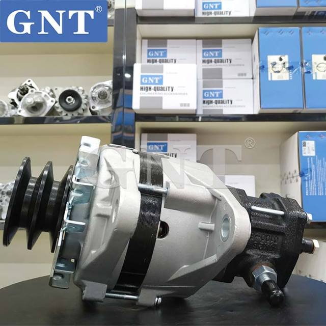 24V 50A GNT Alternator compatible with ISUZU 6BD1 EX200 Engine 1812003190 1210001890 1812003610 1002130440 ALN2130LP 1356325W