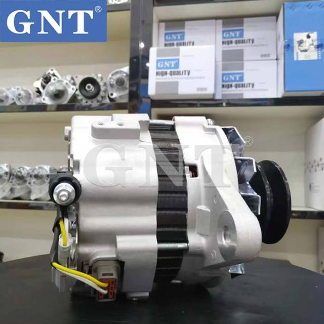 24V 50A Alternator compatible with ISUZU 6BG1 ZAX330 Engine 0350003613 0350004300 0620000040 0620000060 0620000061 DRA1431 113886
