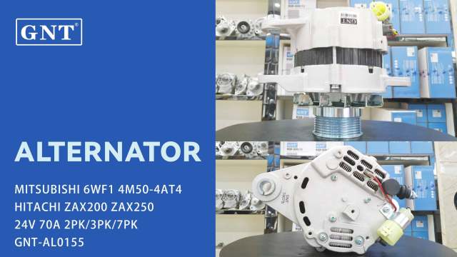24V 70A Alternator compatible with MITSUBISHI 4M50-4AT4 Engine ME223842 ME225012 ME226263 VI1812005303 DRA1431 ALM6263BS