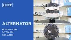 24V 50A Alternator compatible with ISUZU 4JJ1 4JJ1X Engine 8980182040 8980921120 8980921121 8980921122 71440526 02802633 ALK4648LP