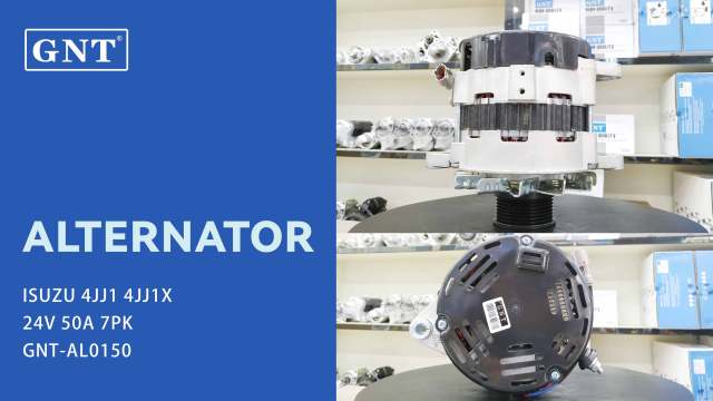24V 50A Alternator compatible with ISUZU 4JJ1 4JJ1X Engine 8980182040 8980921120 8980921121 8980921122 71440526 02802633 ALK4648LP