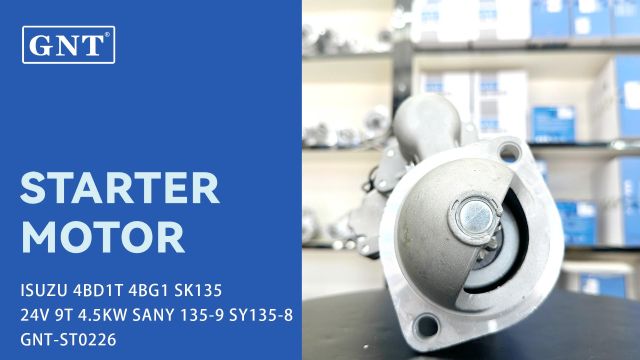 24V 9T Starter compatible with ISUZU 4BB1 4BD1 Engine 8970789264 89710278630 89710278631 8971298636 941717720 944545590 111254 CST50606AS JS1010