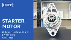 11T 24V GNT Starter compatible with ISUZU 4HE1 Engine 8973239350 8973239352 8973279352 8980090430 8980549840 8982220181 8982220230