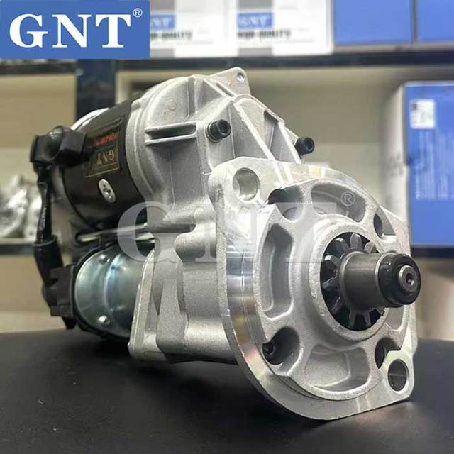 24V 11T Starter compatible with HITACHI ZX160W Engine 0240003120 0240003121 0240003122 0240003123 024000325 0240003250 0240003251 0240003252