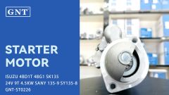 24V 9T Starter compatible with ISUZU 4BB1 4BD1 Engine 8970298632 8970298633 8970298634 8970298635 8970298636 8970298637 8970789261 8970789263