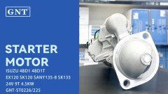 24V 9T GNT Starter compatible with ISUZU 4BB1 4BD1 Engine VI8970298636 VI8970298637 0210001593 0210005021 0230001260 0230001310 0230001680