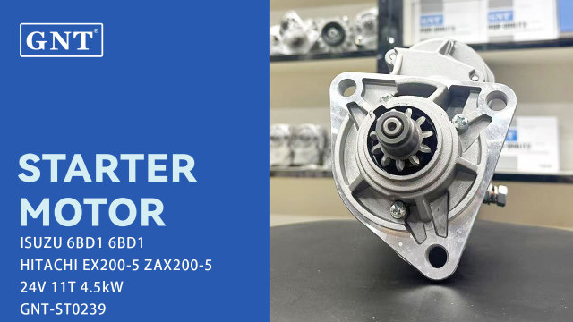 24V Starter compatible with EX200-5 6BG1 Engine JS746 8EA730287001 S25103 41740472 71440236 71440280 LRS01872 LRS1872 PA510033 PA510099