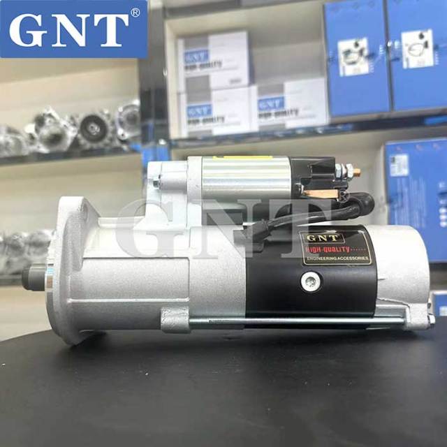 24V 13T Starter compatible with ISUZU 4HK1 Engine 02243024 0240000148 0240000168 0240000178 PA510051 LRS02756 LRS2756