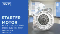 24V 13T Starter compatible with ISUZU 4HK1 Engine 02243024 0240000148 0240000168 0240000178 PA510051 LRS02756 LRS2756