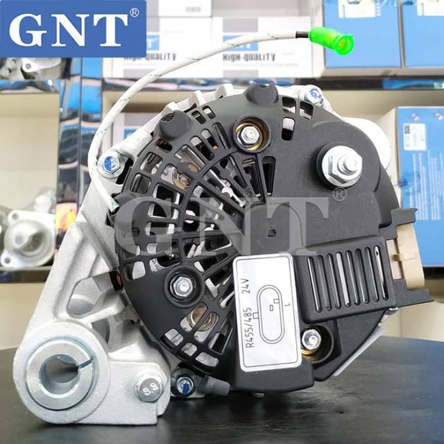 24V 90A Alternator compatible with HYUNDAI R140LC9S R210LC7 6C8.3 Engine ALV3333DD ALV3333KR ALV3333LP 301N20109Z CAL32605GS