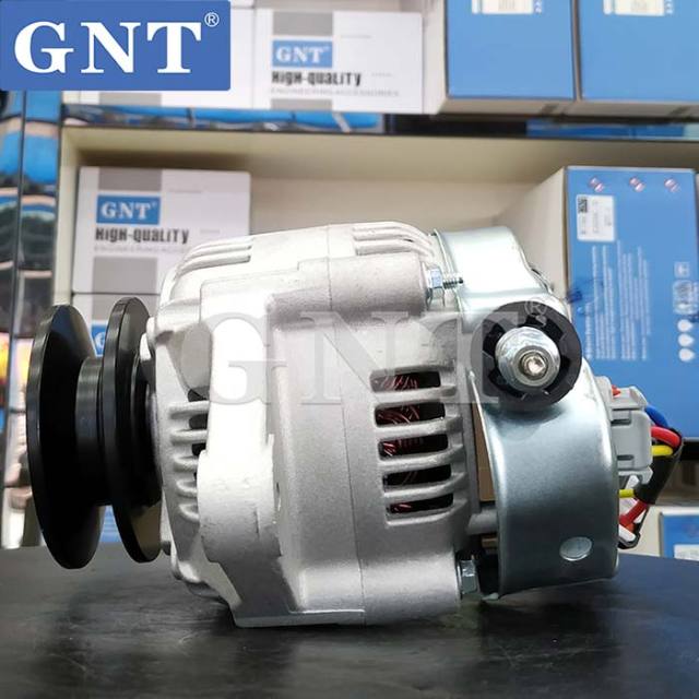 12V 45A Alternator compatible with CUMMINS 4BT3.3 Engine TVD1012112941 6008611350 DAN2022 90295562 ALN2125WA ALN2125LK 301N21650Z