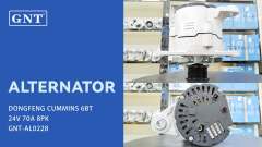 24V 70A Alternator compatible with DONGFENG CUMMINS 6BT Engine 944738 C4944738 370100387 370100689 EQB14020 JFZ275 JFZ275-VPP