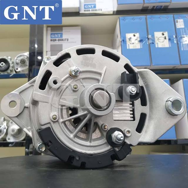 24V 60A Alternator compatible with DAEWOO DH220-3 P1146 Engine 25026006 25026006C RK390045 RK39005 30090100071 219109 1-3639-25W