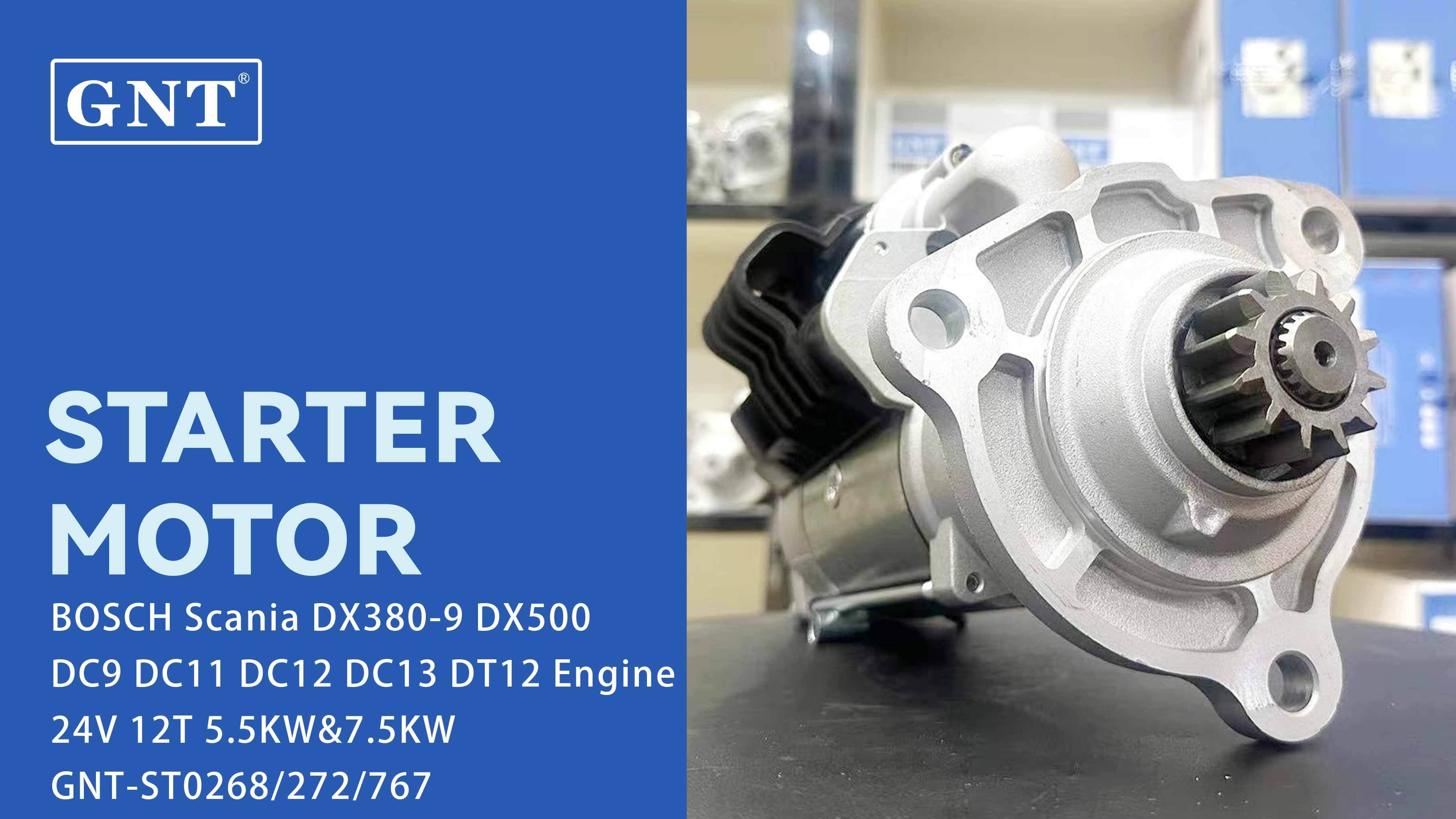 Starter compatible with Scania DC9 DC13 Engine 943213991010 MSRC1399 MS758 MS890 SM16485 CS1399 8EA012586101 8EA738258731 STR2411 STR2461 438284 19795N 19802N DRT1480