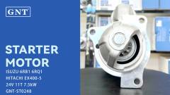 24V 11T 7.5KW Starter Motor compatible with HITACHI EX400-5 6RQ1 6RB1 Engine 0230006102 0230006103 0230007040 0230007041 0230008070 0230008074