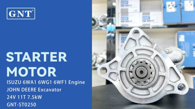 24V 11T Starter Motor for ISUZU 6WG1 Engine 8973805082 8973805083 8973805084 8973805085 8973805086 M009T80971 M009T80972 M9T80971 M9T80972