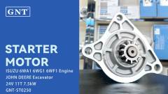 24V 11T 7.5KW Starter Motor compatible with  ISUZU 6WG1 Engine SE502079 19081025 19081049 E02GES099 H1811003414 1811003413 2-3264-2W 19546N