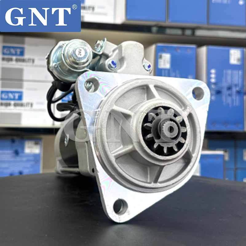 24V 11T Starter compatible with Doosan DH220-5 DX150 DX225-7 DL07 Engine 19080032 19080033 8200475 8200734 8200777 DRS0632 DRS0632N
