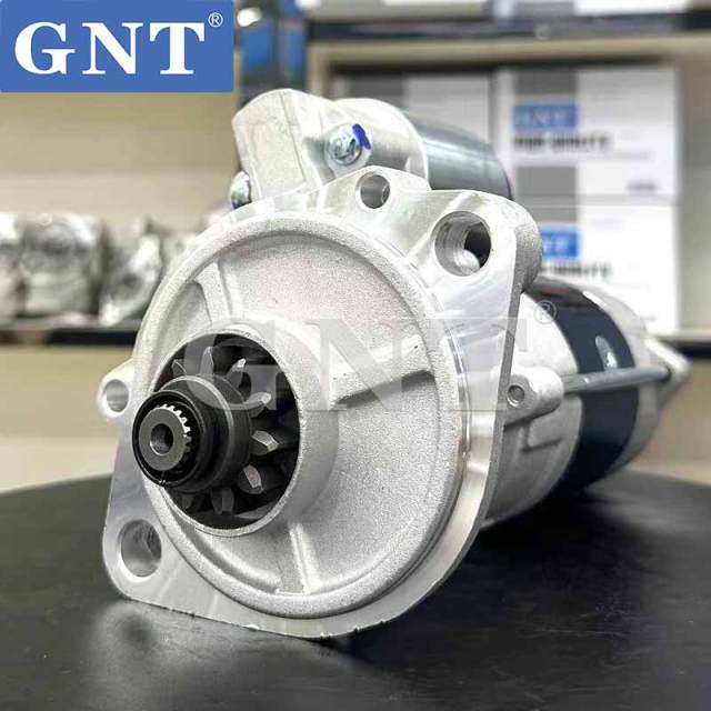12V 11T Starter compatible with DH55 Excavator ISUZU 4JB1 Engine M008T77071 M008T77072 M008T77074 M008T77075 M008T897204 M8T76371 M8T77071