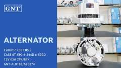 12V 65A Alternator compatible with CASE 6T-590 4-244D Engine AT173624 RE533516 RE533653 RES533653 SE501387 SE501835 LRB305 LRB00305