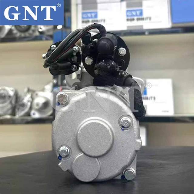 24V 11T Starter compatible with DOOSAN DX170W DX225 DL06 Engine 65262017075 65262017093 19080025 8200222 8200401 8200407 8200776 DRS0285