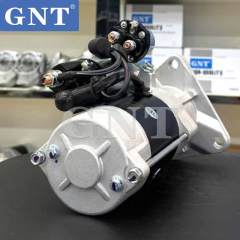 24V 11T Starter compatible with Doosan DH220-5 DX150-9 DL07 Engine 30051600003 30051600015 30051600041 30051600041A 65262017077D