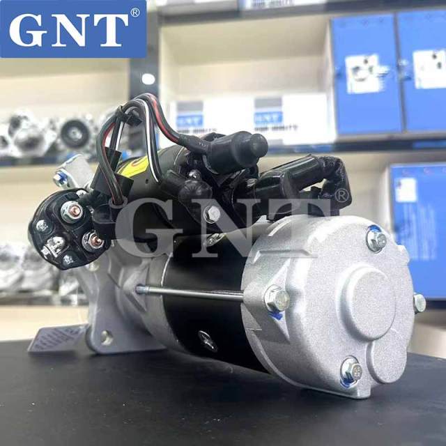 24V 11T 5.5KW GNT High Qulaity Starter compatible with Hyundai D34D DX120 Engine 8200141 30051600040A 3610052000