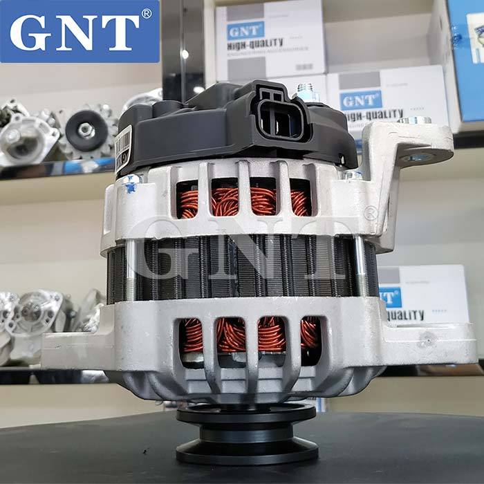 12V 100A Alternator compatible with Hyundai Excavator R60-9VS Engine 21M944001 ALV4059ML 2616264 A0002616264