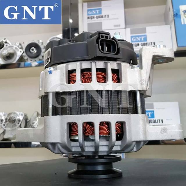 12V 100A Alternator compatible with Hyundai Excavator R60-9VS Engine 21M944001 ALV4059ML 2616264 A0002616264