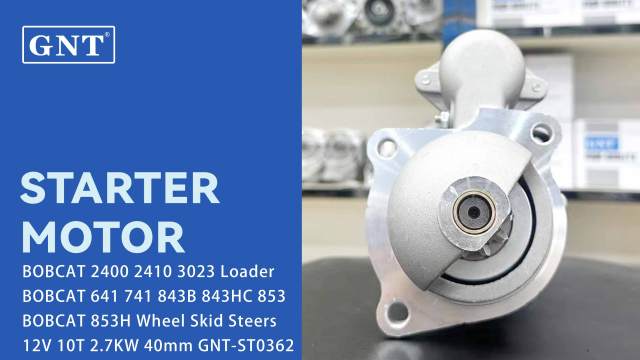 12V Starter compatible with  BOBCAT 2410 Loader Engine 6630181 6651664 0230002170 0230002178 0610000170 02231011 STR4201 STR7053 STR7071 STR7073