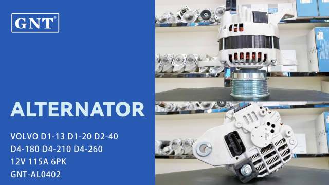 12V 115A Alternator compatible with VOLVO D2-40 D2-55 D4-210 Engine 3587216 3817662 3819662 3840181 874502 LRA02921 LRA2921 CAL35194