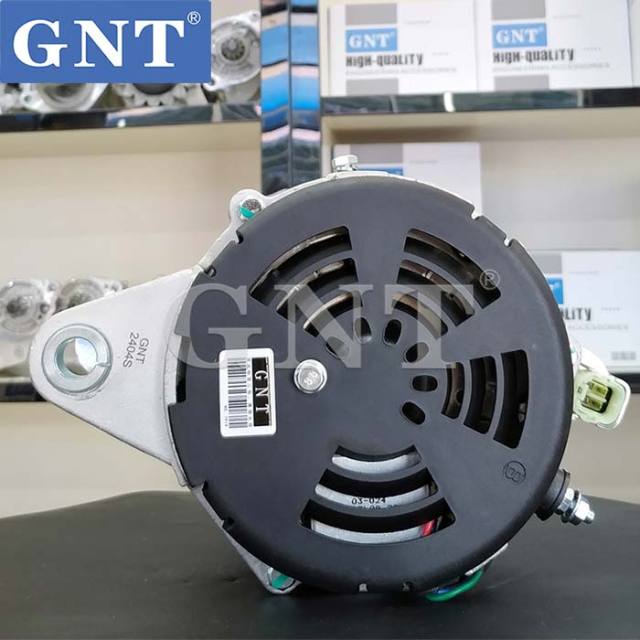 24V 60A Alternator compatible with HINO J07C J08C Engine 02011520115 02011520116 02011521012 02011521611 02011521612 ALW5086WA