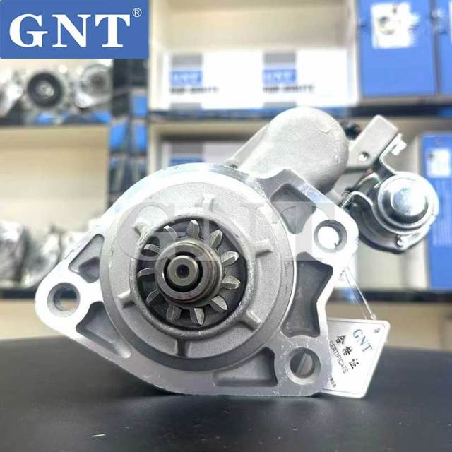 24V 11T 5.5KW GNT High Qulaity Starter compatible with Hyundai D34D DX120 Engine 8200141 30051600040A 3610052000