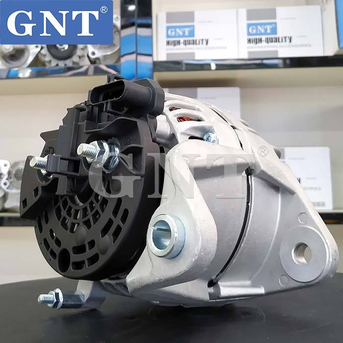 24V 80A Alternator compatible with VOLVO D6D EC210C Engine 0124555020 0124555023 0124555058 11209604 AAN5393 IA9452 AT387573 DRA0111