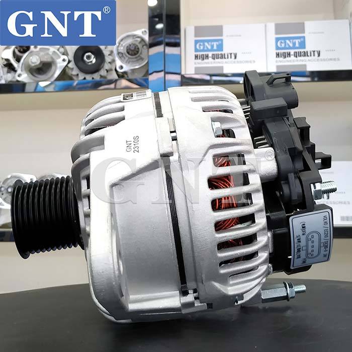 24V 80A Alternator compatible with VOLVO D6D EC210C Engine 0124555020 0124555023 0124555058 11209604 AAN5393 IA9452 AT387573 DRA0111