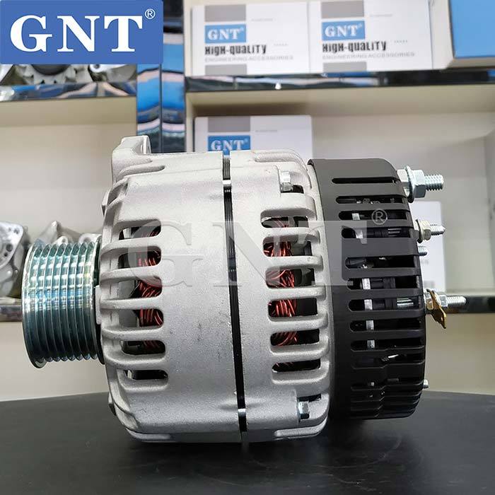 12V 95A Alternator compatible with JCB TC63 JC444 Engine DRA0823 DRA0823N LRA3348 LRA03348 MG74 72735273 CAL21117 CAL21117AS CAL21117ES