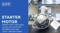 12V 8T Starter Motor compatible with Hyundai G4SC Engine 0986016001 F005M00011 110811 CST35106AS CST35106GS DRS3139 J5215022 HCP3503 JS628