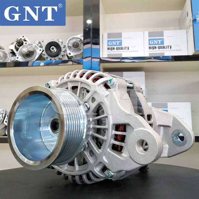 24V 130A Alternator compatible with VOLVO DH12D340 Engine 21429786 21429787 21429789 21524615 21652996 3803639 85000419 85000626 85000628