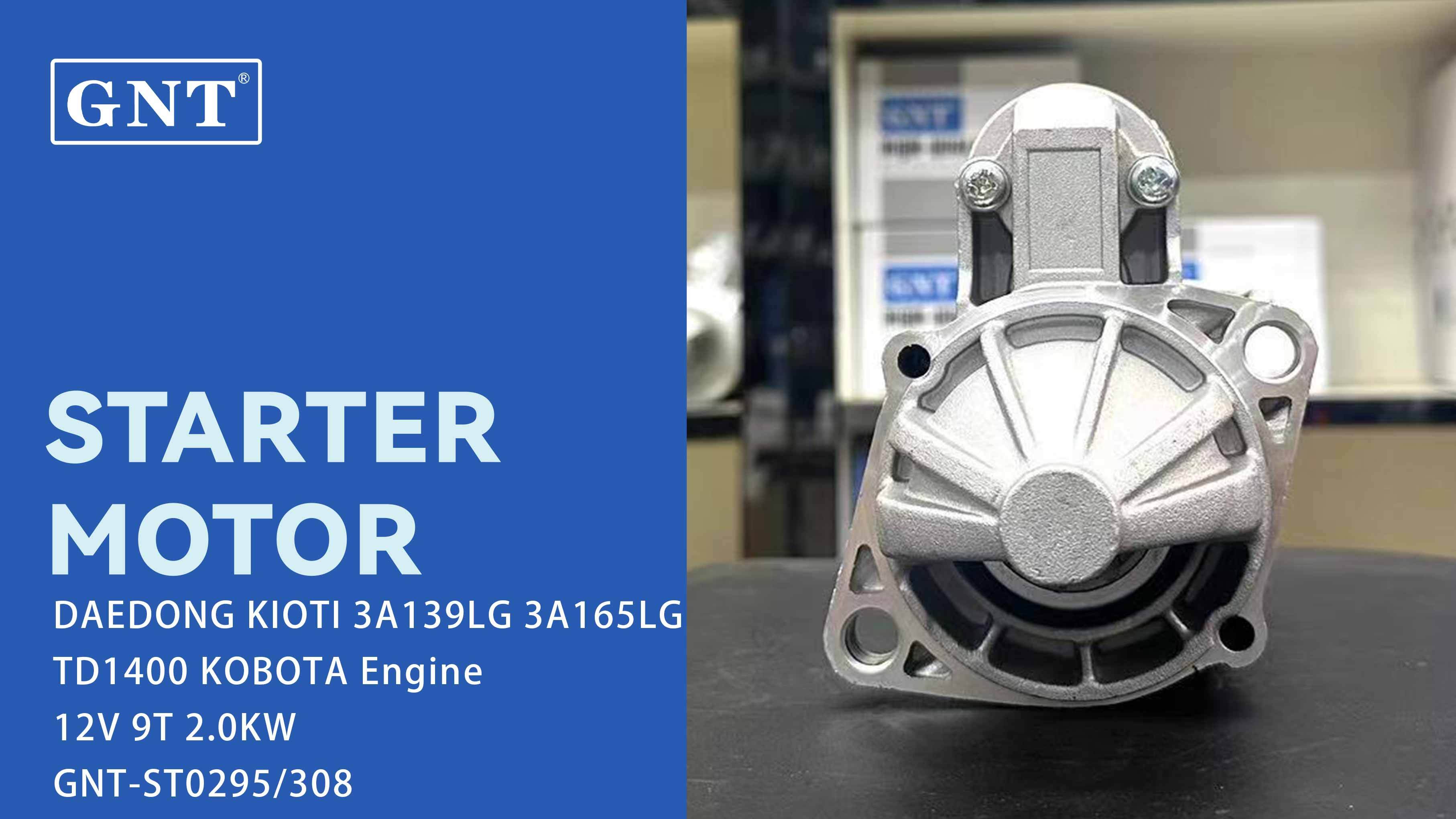 12V 9T Starter Motor compatible with KOBOTA Tractor Engine E55006301 E550063010 E550063011 E550063012 E550063013 E550063014 E550063015 E55006314